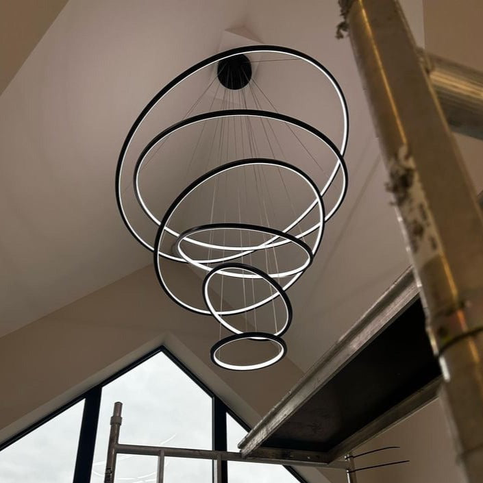 Marcello Ring Staircase Chandelier