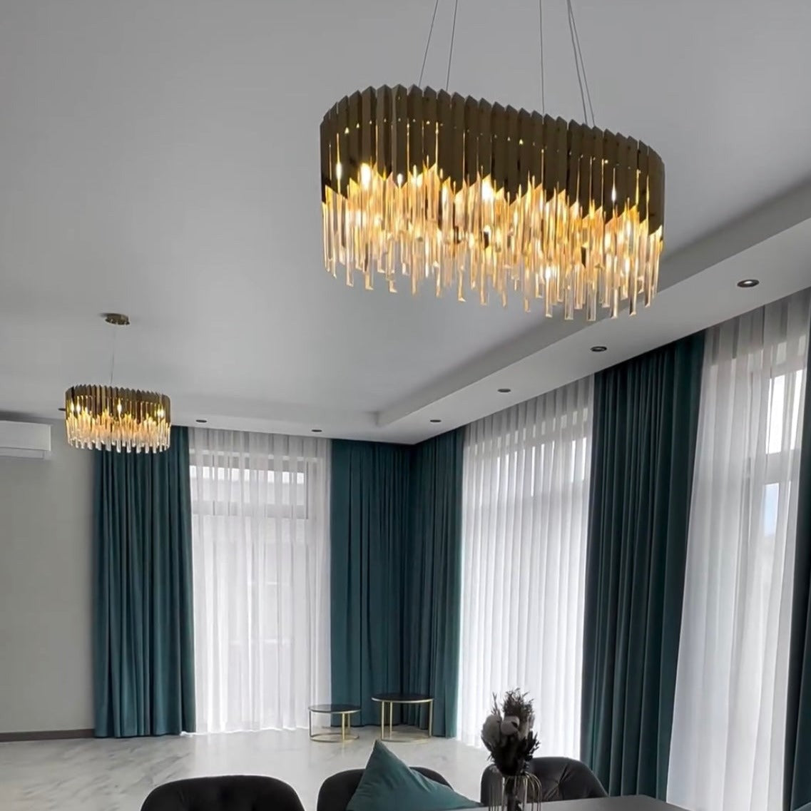 Manhattan Rectangular Chandelier