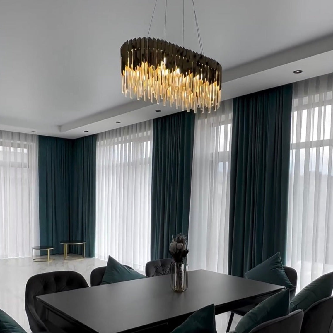 Manhattan Rectangular Chandelier