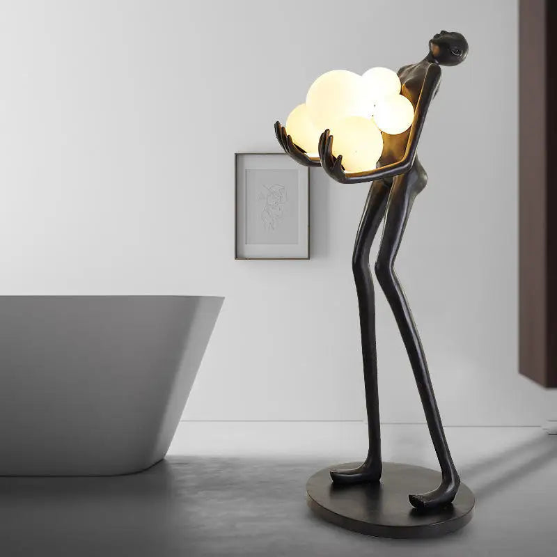African Heritage Floor Lamp