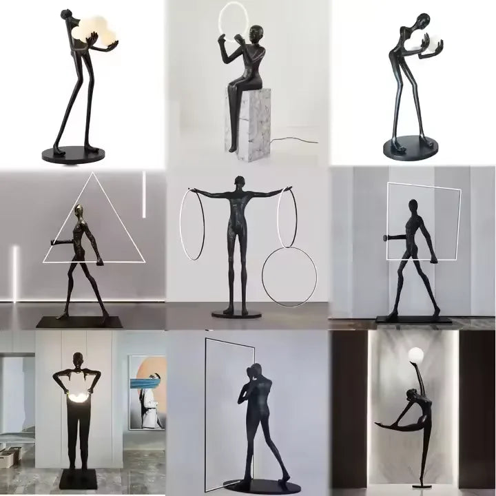 African Heritage Floor Lamp