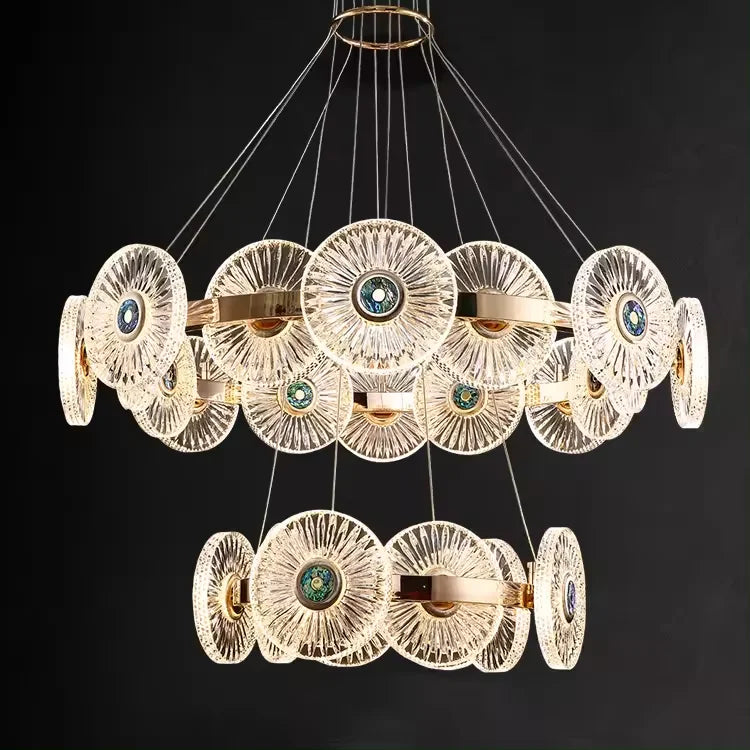 Morandi Circular Chandeliers II xxxxx