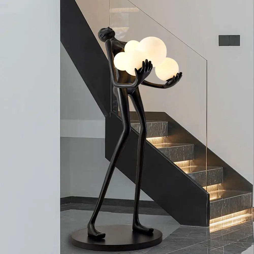 African Heritage Floor Lamp