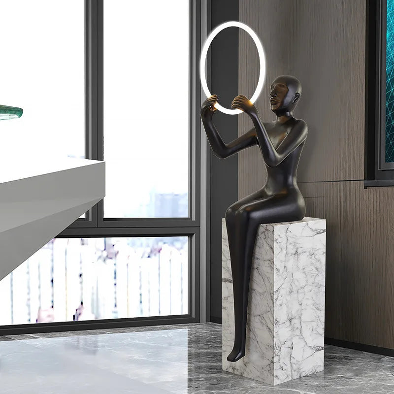 African Heritage II Floor Lamp