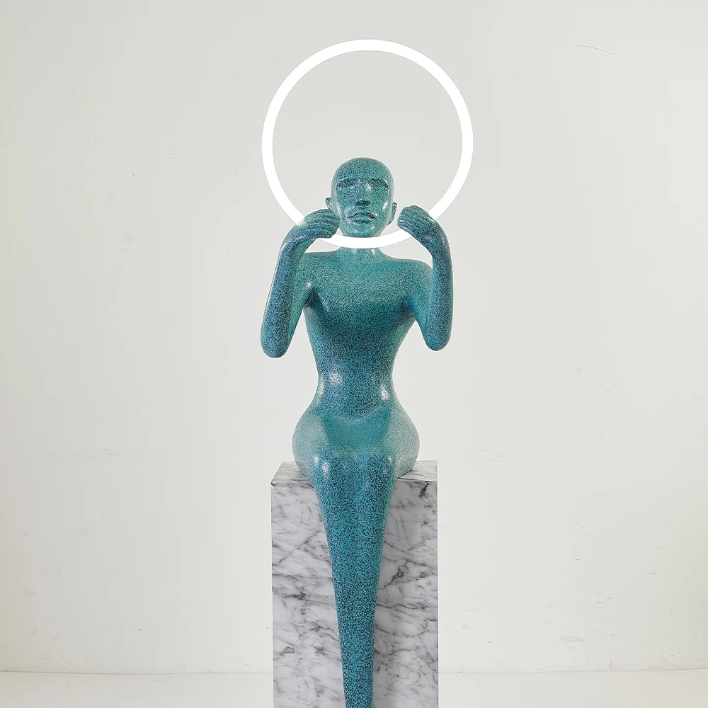 African Heritage II Floor Lamp