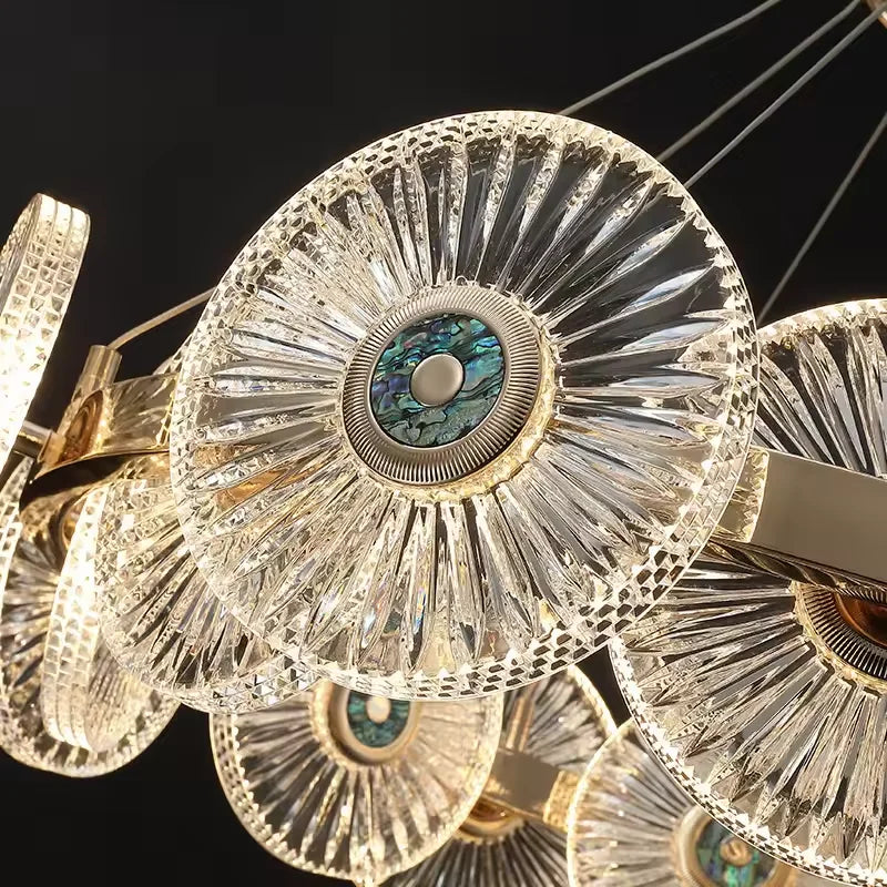 Morandi Circular Chandeliers II xxxxx