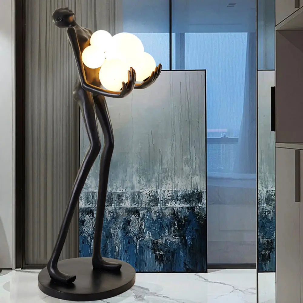 African Heritage Floor Lamp