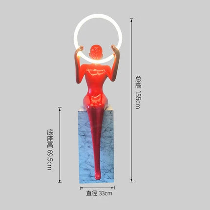 African Heritage II Floor Lamp