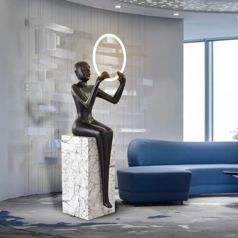 African Heritage II Floor Lamp