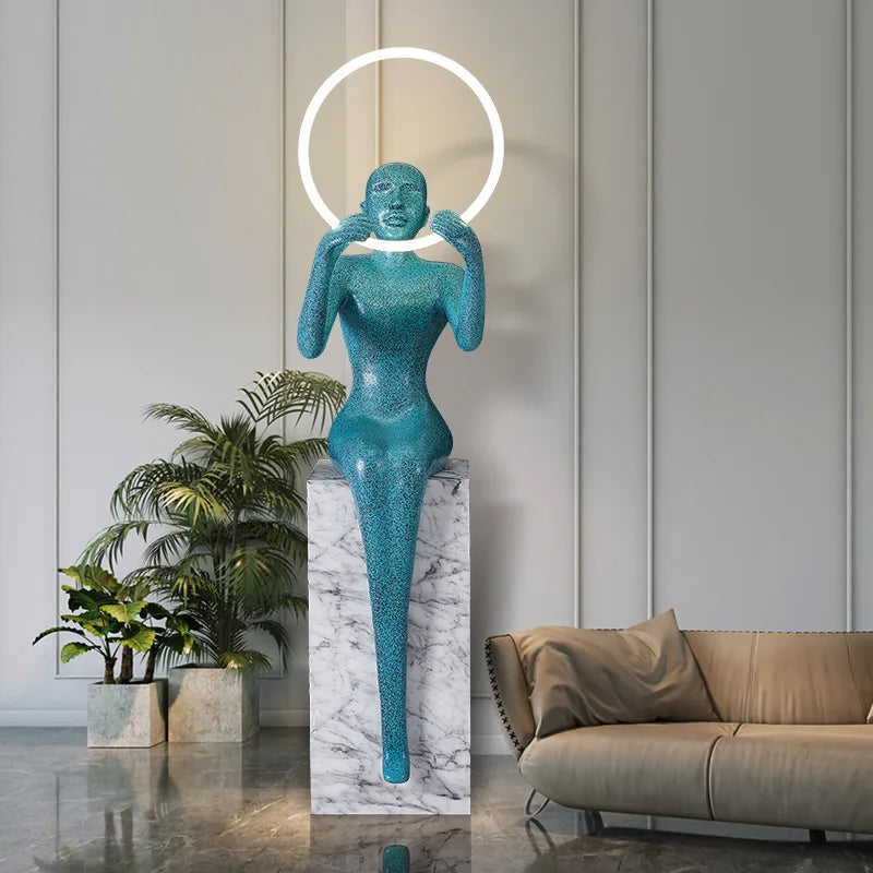 African Heritage II Floor Lamp