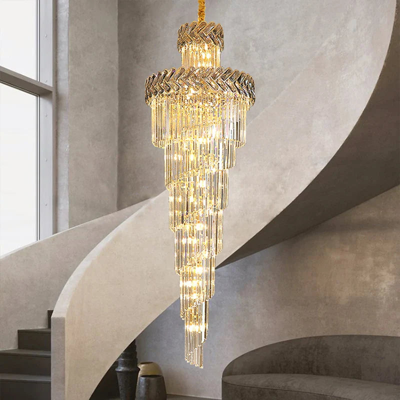 Knightsbridge Spiral Staircase Chandelier