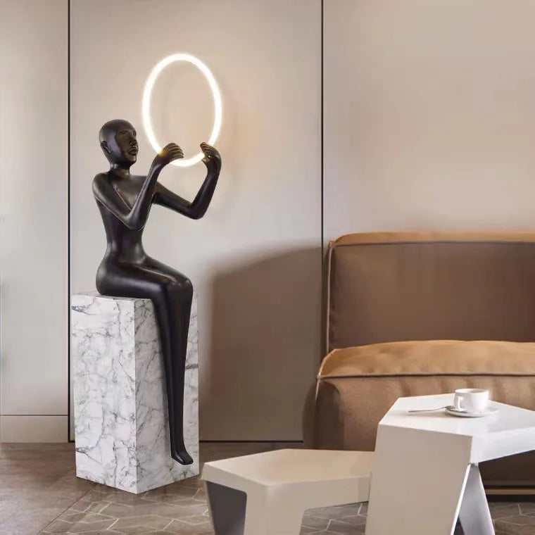 African Heritage II Floor Lamp