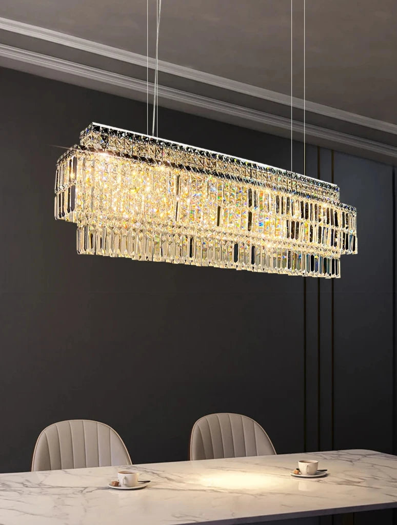 AMALFI COAST RECTANGULAR CHANDELIER