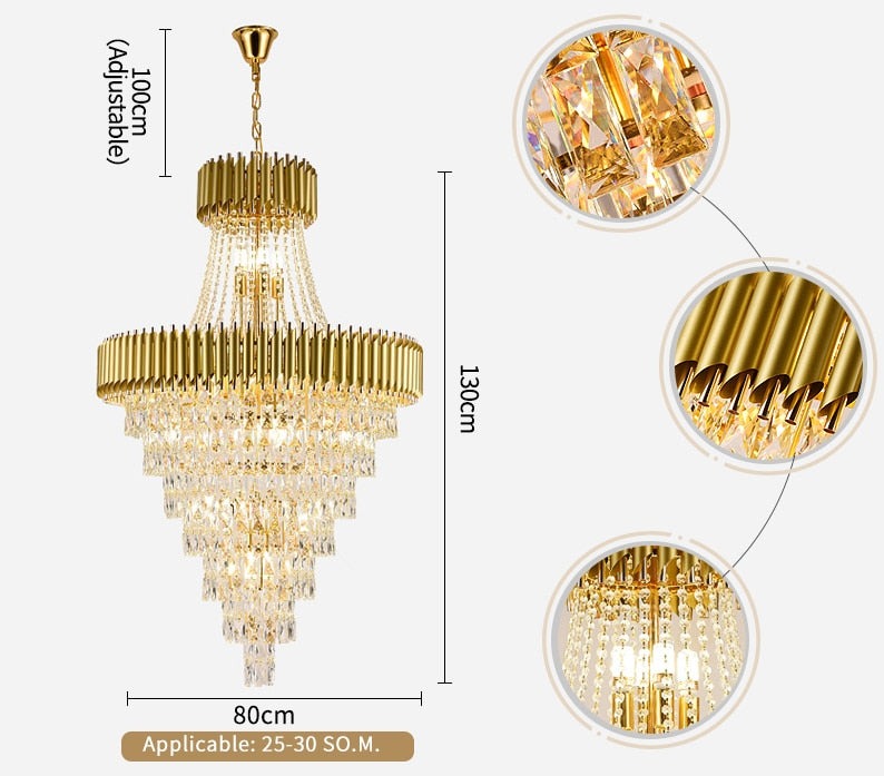 Milltimber Grandeur Staircase Chandelier