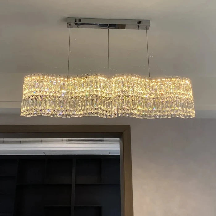 AMALFI COAST RECTANGULAR CHANDELIER II