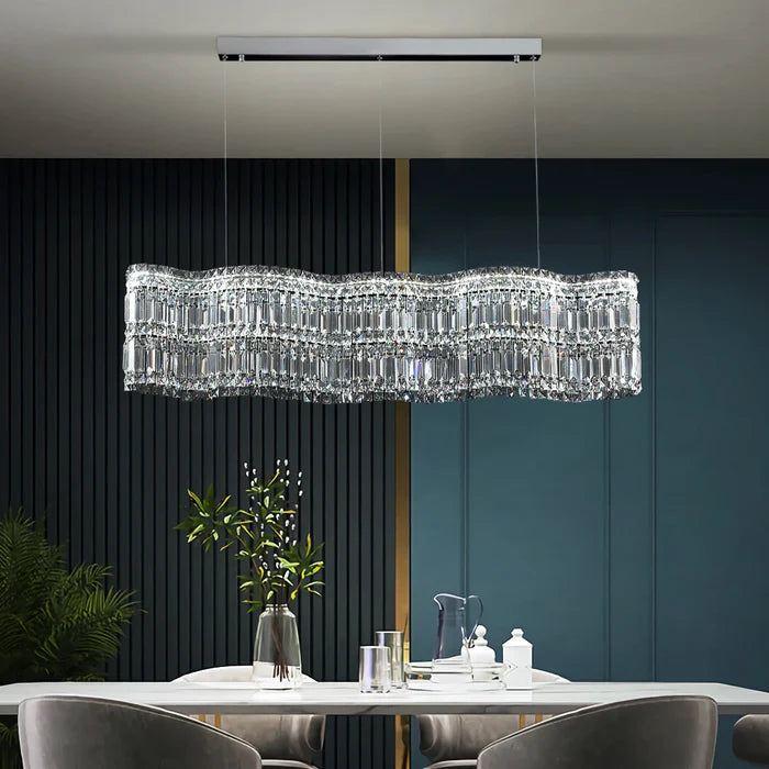 AMALFI COAST RECTANGULAR CHANDELIER II