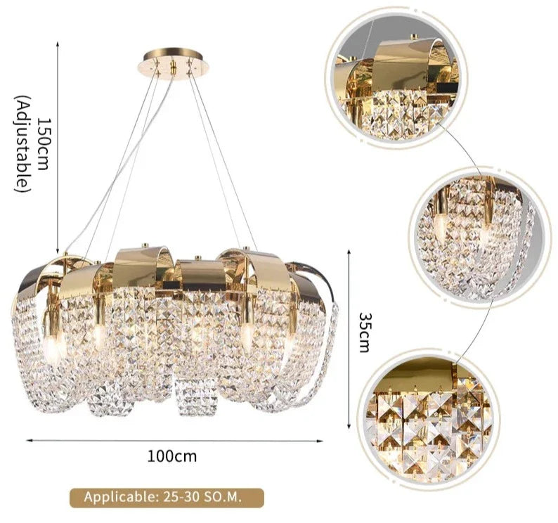 Capri Circular Chandelier