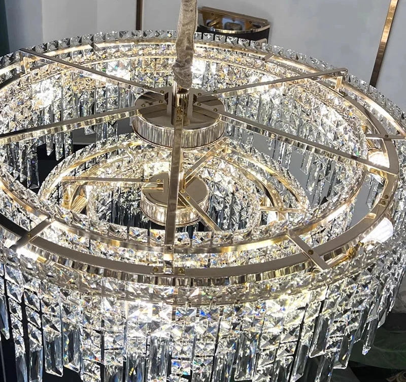 AMALFI COAST SPIRAL STAIRCASE CHANDELIER
