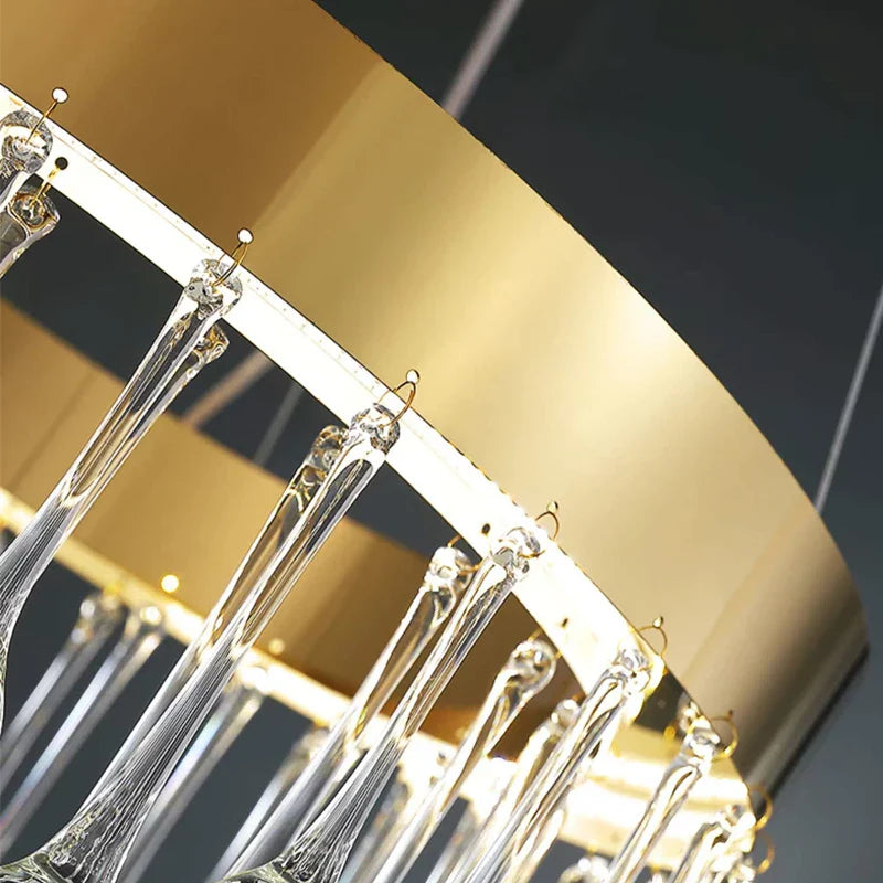 Mancini Ring Staircase Chandelier