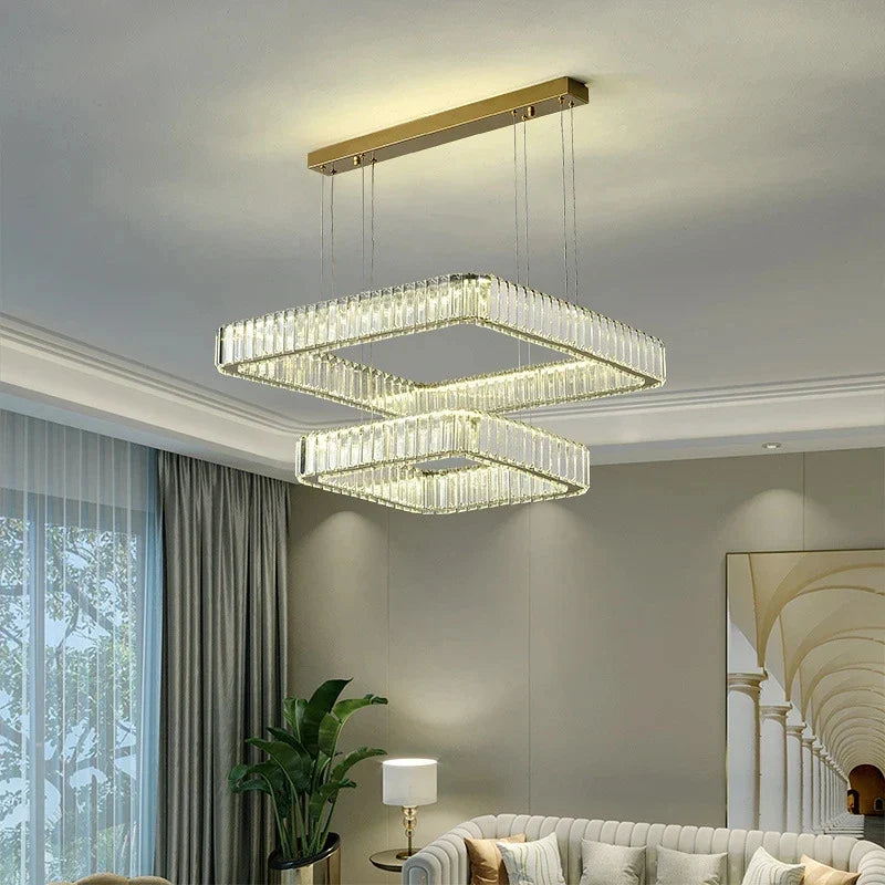 Oia Square Circular Chandelier