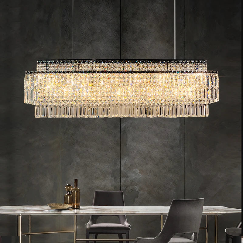 AMALFI COAST RECTANGULAR CHANDELIER