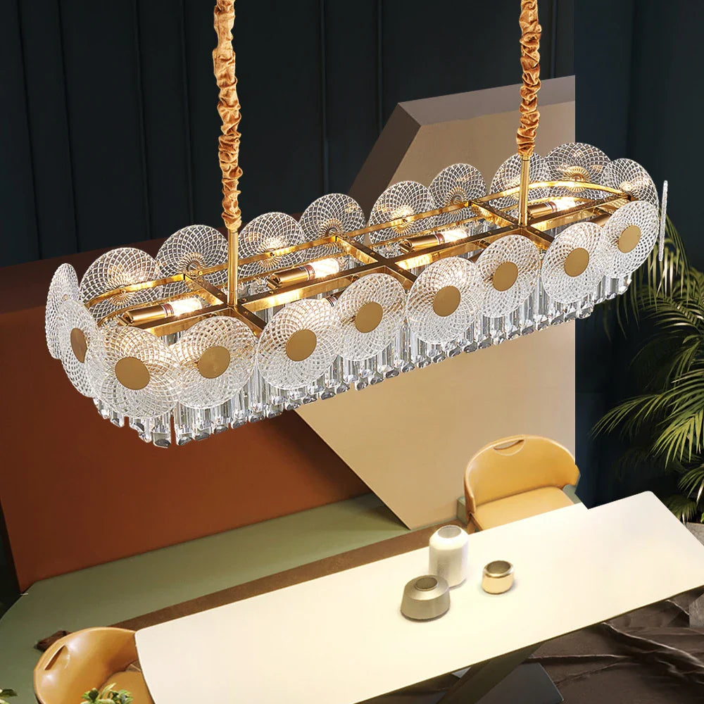 Morandi Rectangular Chandelier
