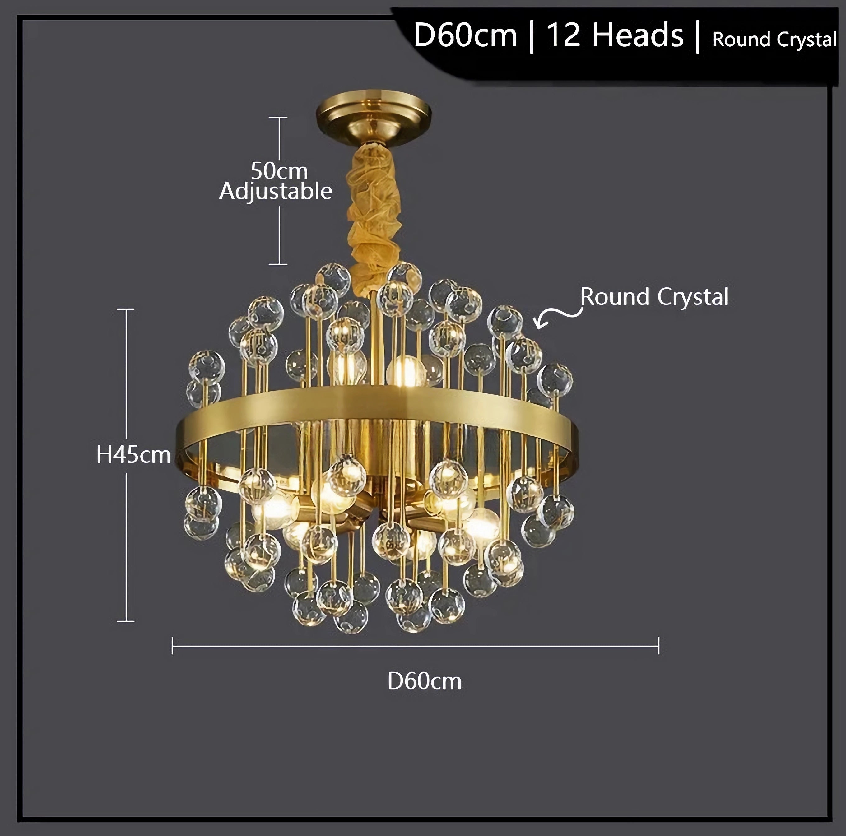 ALYTUS CIRCULAR CHANDELIER