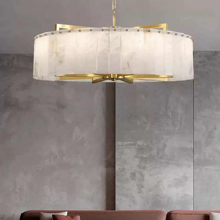 Classico Marble Circular Chandelier