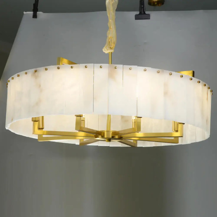 Classico Marble Circular Chandelier