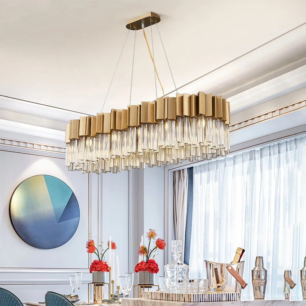 ANTILIA RECTANGULAR CHANDELIER