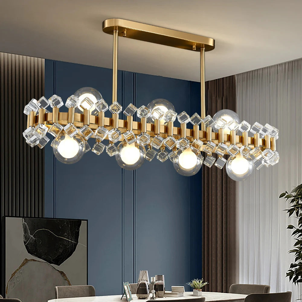 ALYTUS RECTANGULAR CHANDELIER II