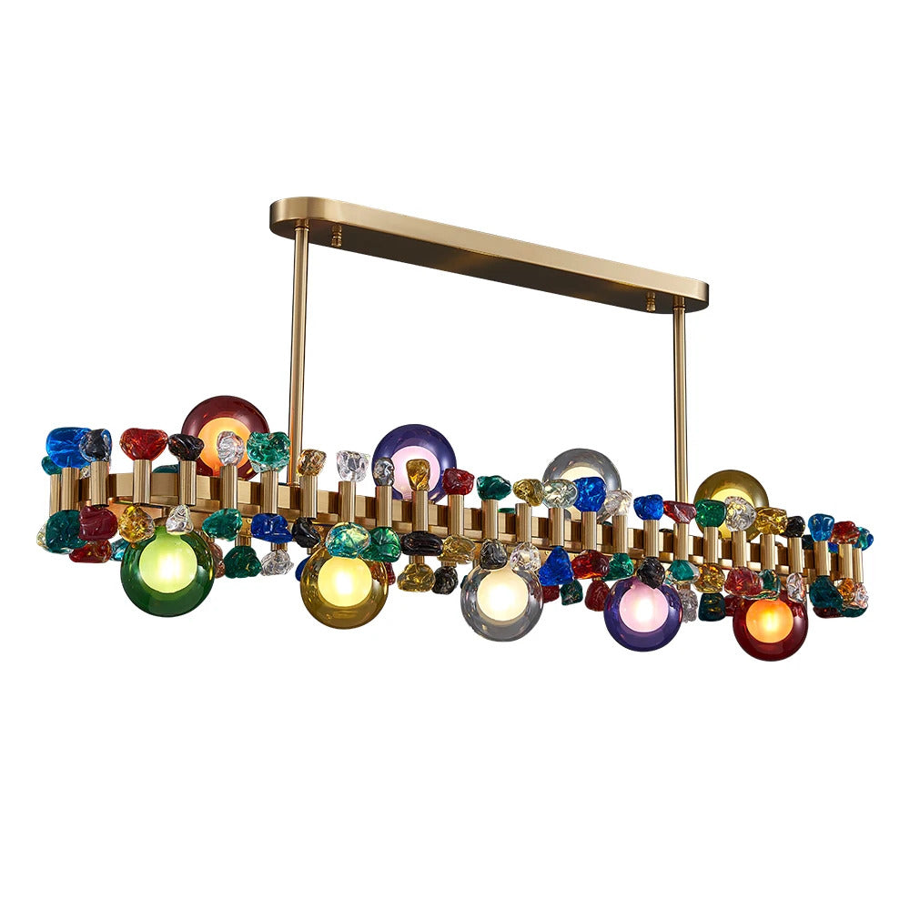 ALYTUS RECTANGULAR CHANDELIER II