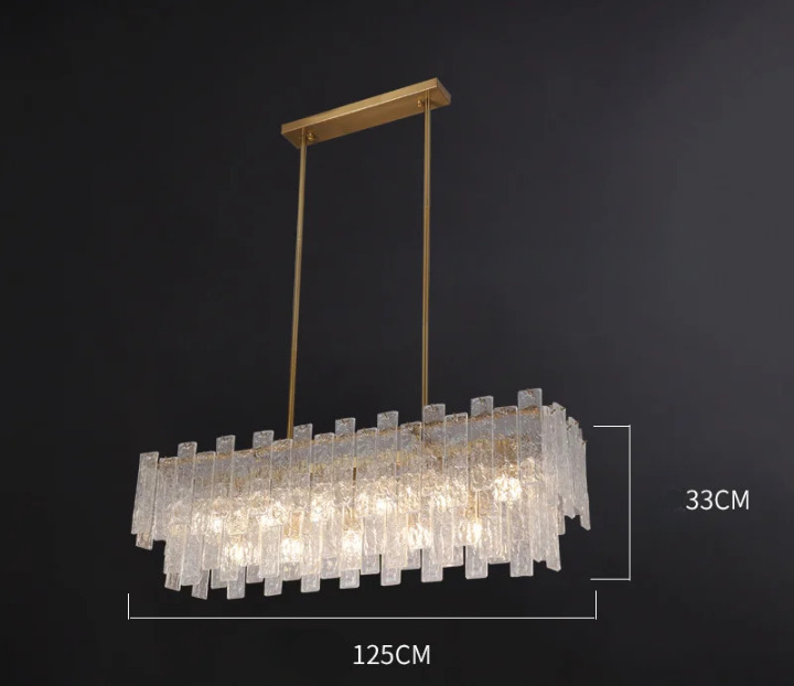 AMBANI RECTANGULAR CHANDELIER