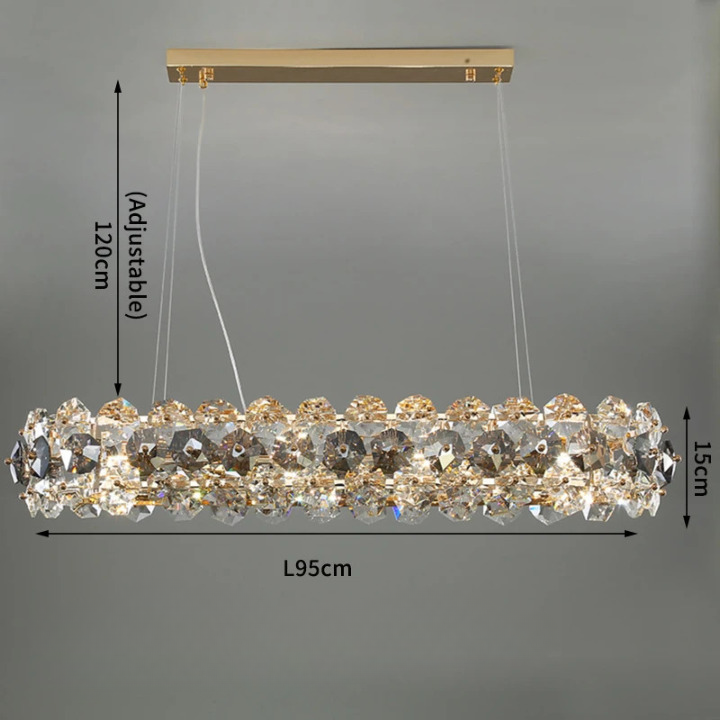 ASTORIA RECTANGULAR CHANDELIER