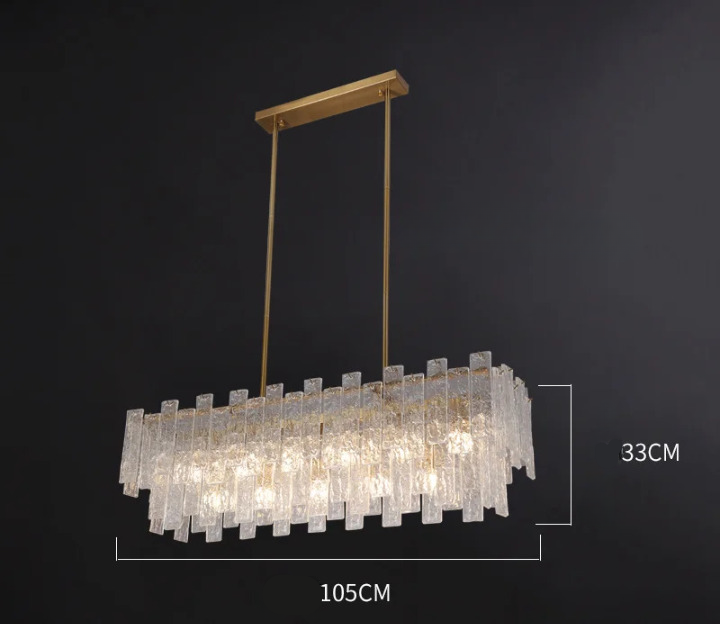 AMBANI RECTANGULAR CHANDELIER