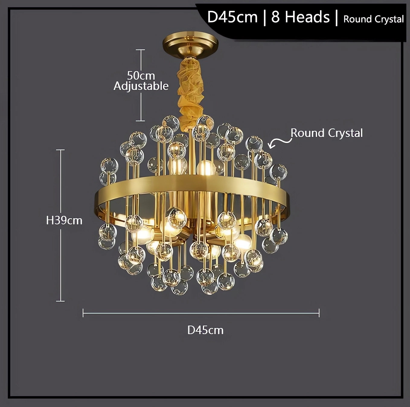 ALYTUS CIRCULAR CHANDELIER