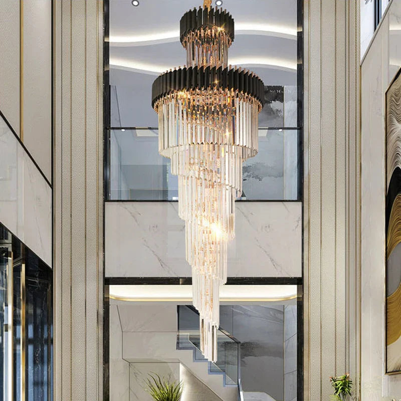 Milltimber Spiral Staircase Chandelier