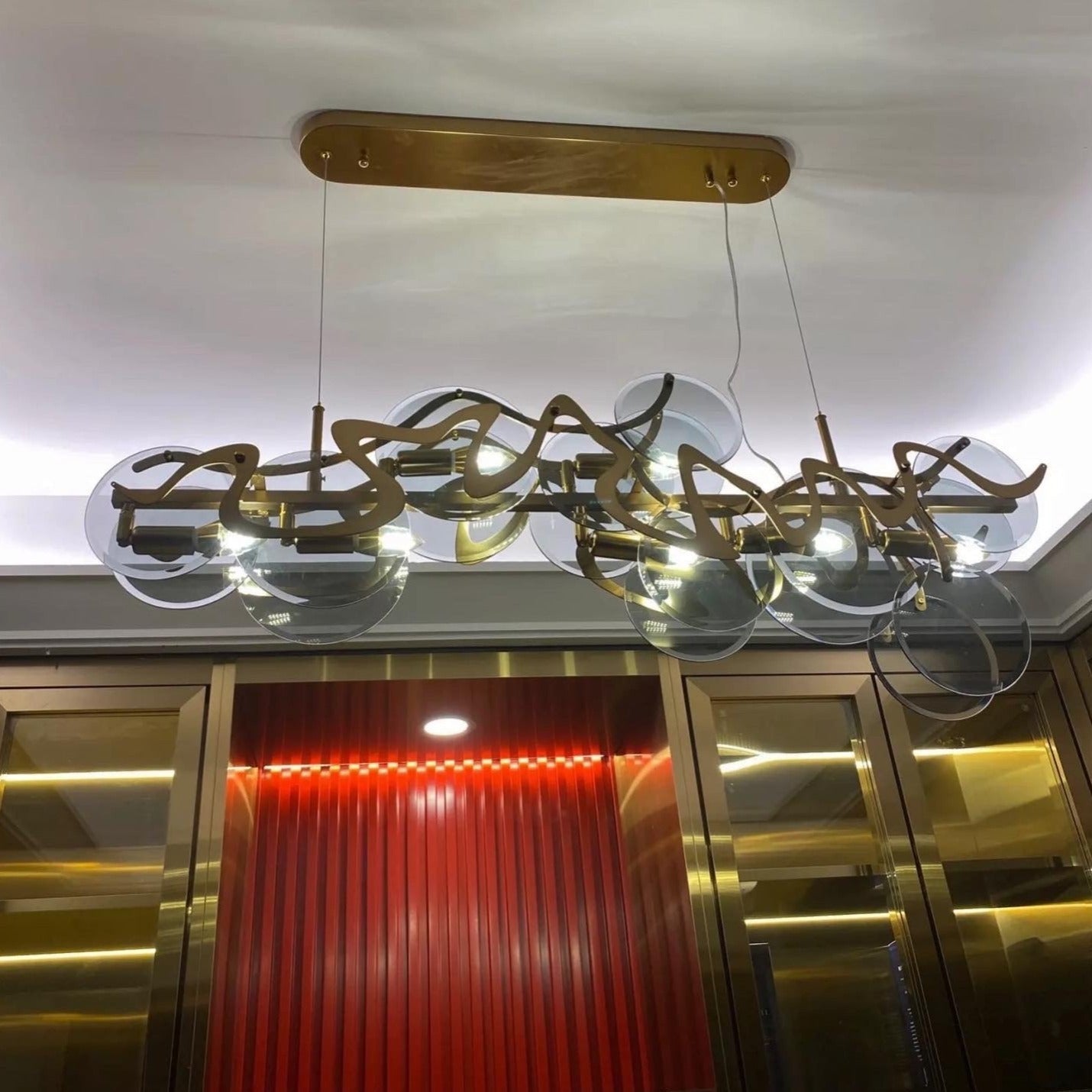 Valparaíso Cristóbal Rectangular Chandelier