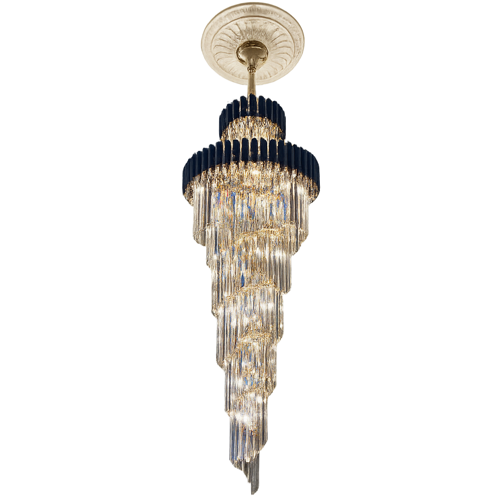 Milltimber Spiral Staircase Chandelier