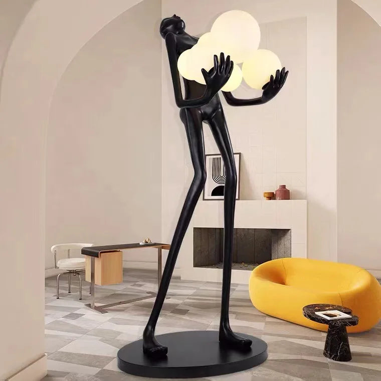 African Heritage Floor Lamp