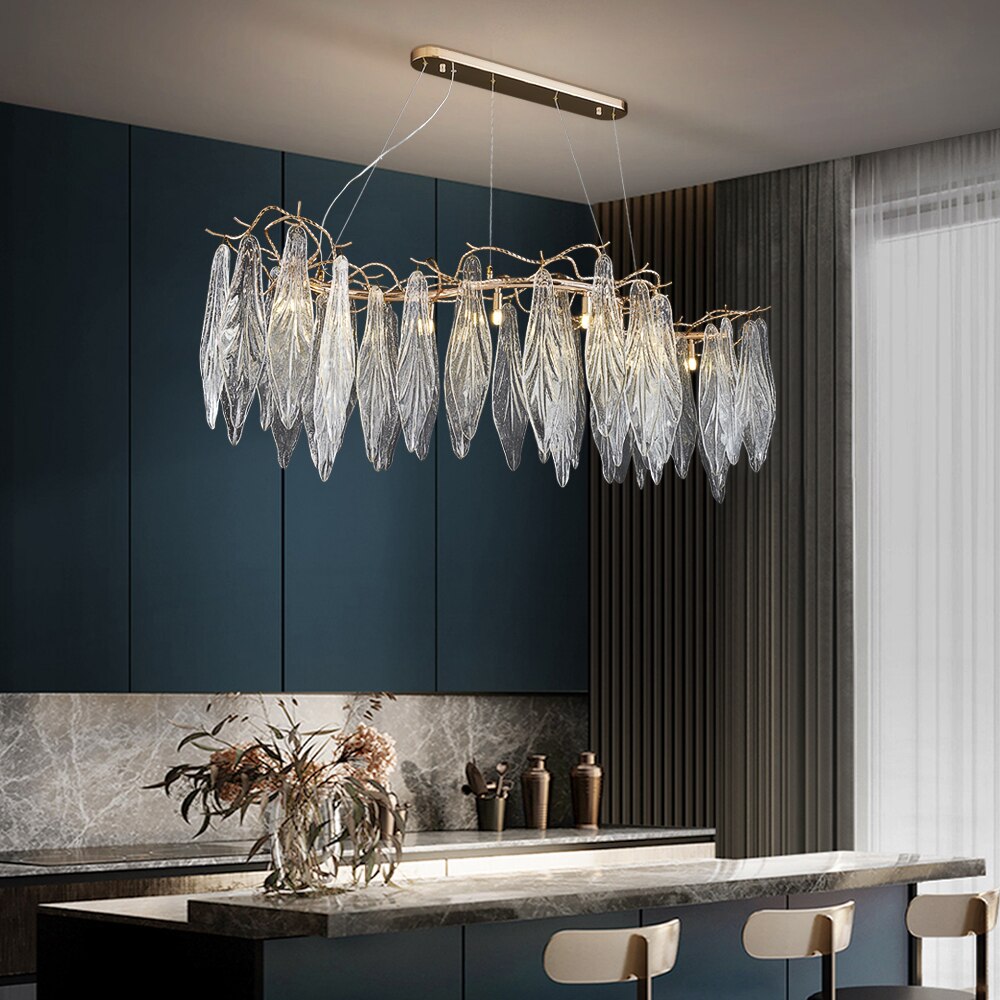 Larvotto Rectangular Chandelier