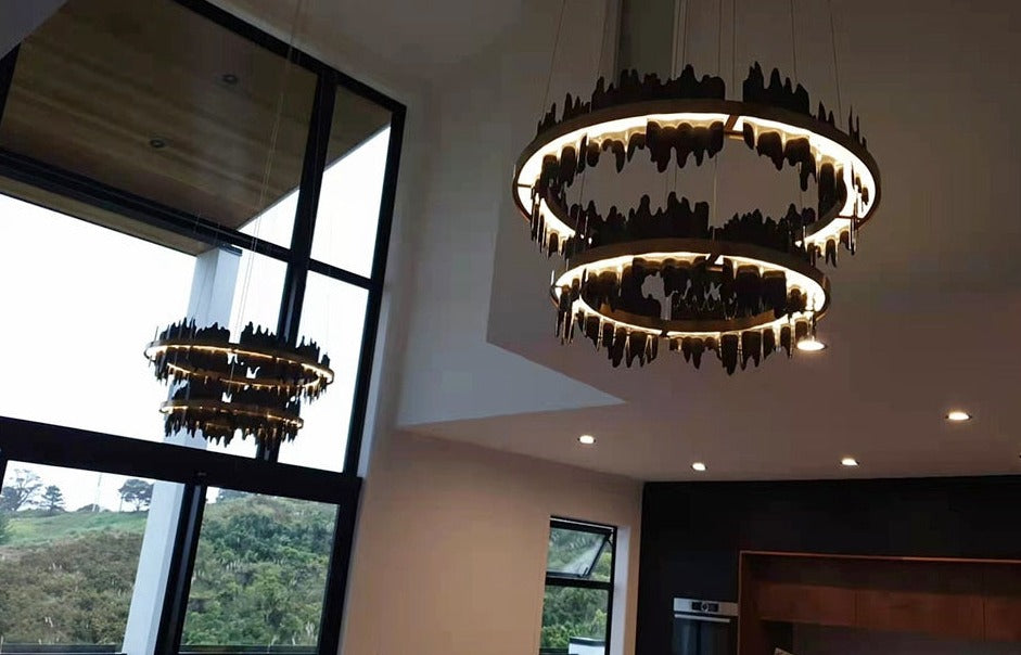 Douala Double Circular Chandelier