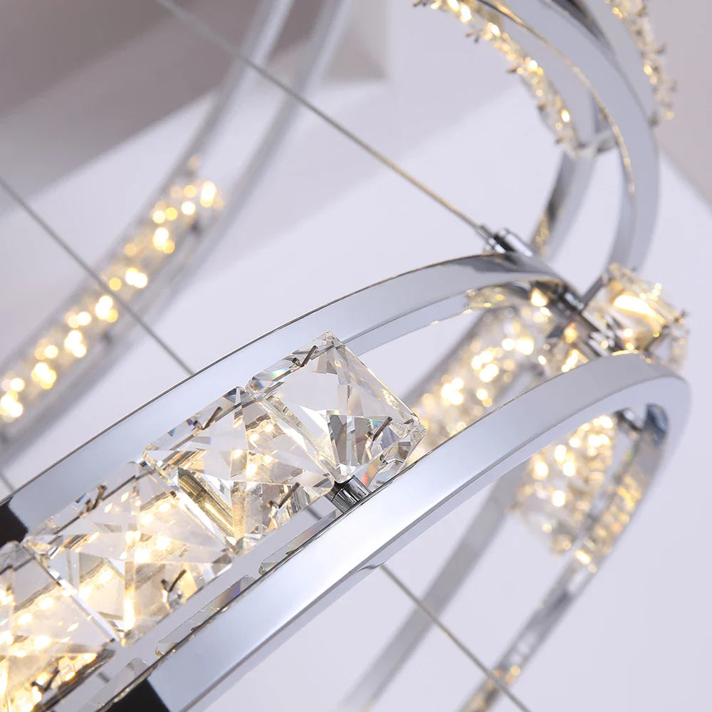 Vermacelli Ring Circular Chandelier