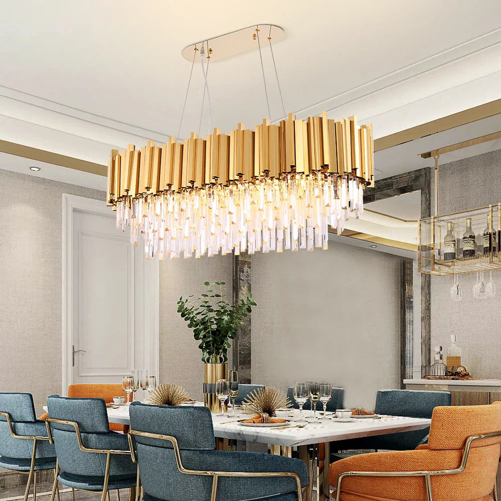 Boeotia Rectangular Chandelier