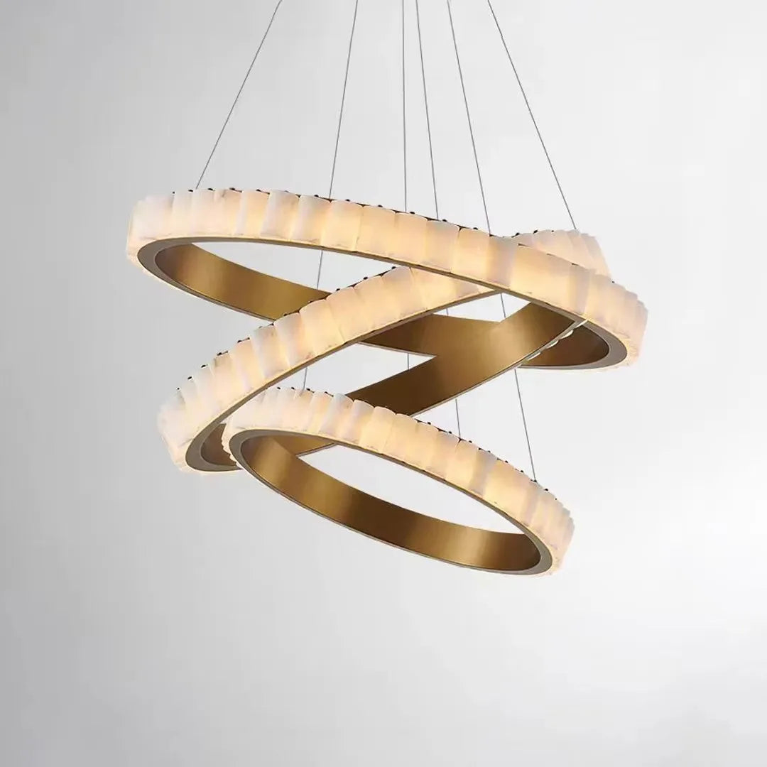 Nerja Marble Circular Chandeliers