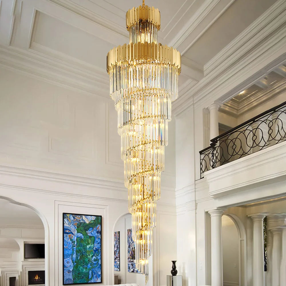 Manhattan Spiral Staircase Chandelier
