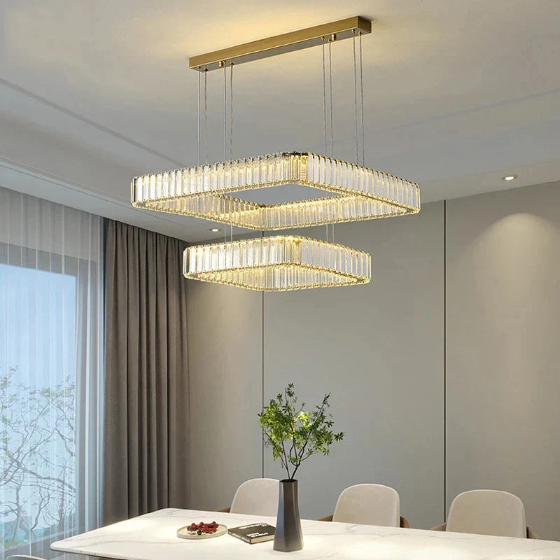 Oia Square Circular Chandelier