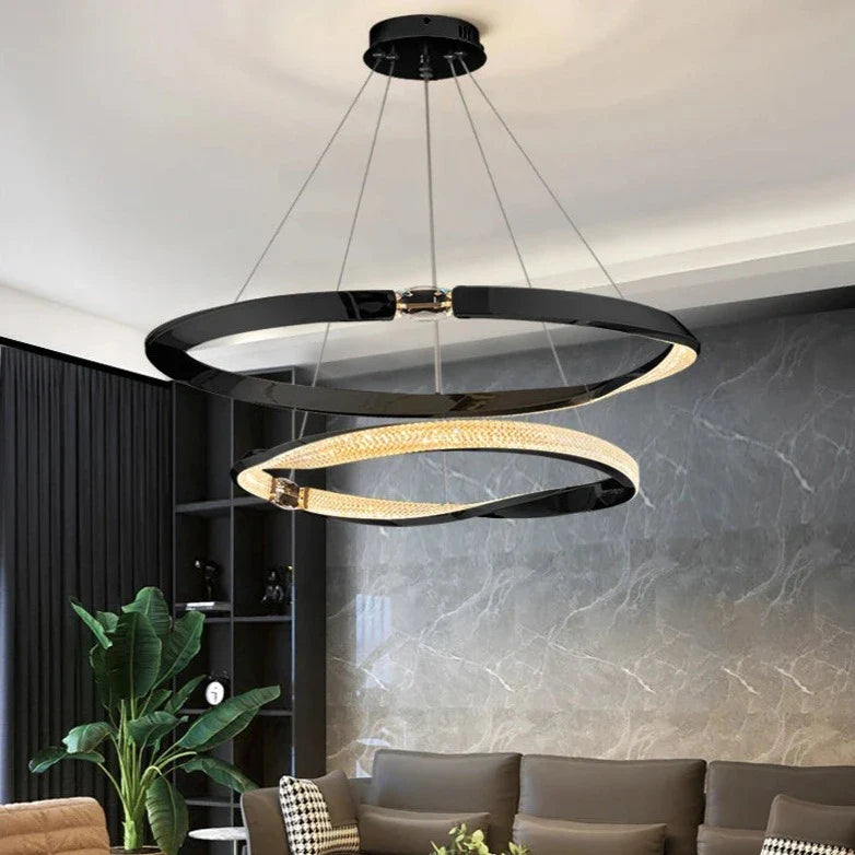 Belgravia Double Ring Circular Chandelier