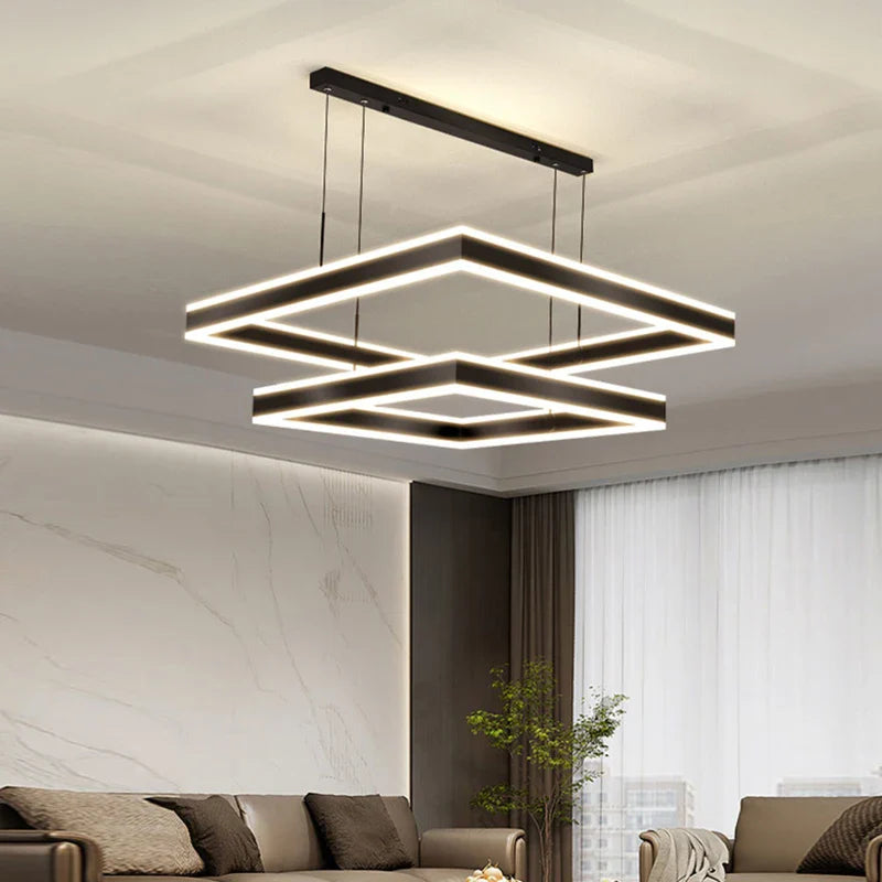 Verzanno Double Circular Chandelier