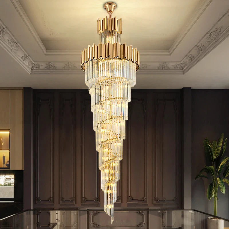 Boeotia Spiral Staircase Chandelier II